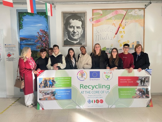 "Recycling at the Core of Us" - Projeto Erasmus+
